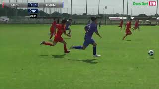 ハイライト【関東クラブユース Division2】NIKKO vs TRAUM　2023関東クラブユースU-15大会Division2