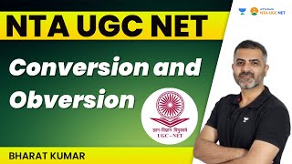 Conversion and Obversion | NTA UGC NET | Bharat Kumar