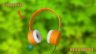 How to Make a Headphone with Cardboard | Diy Headphone