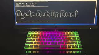 Raspberry Pi 500+ Default Keyboard Effects