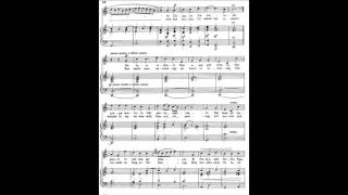 6 Vittoria mio core (from 24 Italian Songs) piano melody with accompaniment