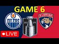 GAME 6: EDMONTON OILERS VS FLORIDA PANTHERS LIVE | FULL GAME REACTION AND COMMENTARY