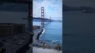 Beautiful View of Golden Gate Bridge, San Francisco 🌉 #shorts