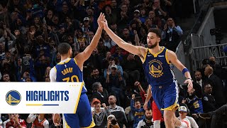Stephen Curry and Klay Thompson Combine for 64 Points vs Raptors | Jan. 27, 2023