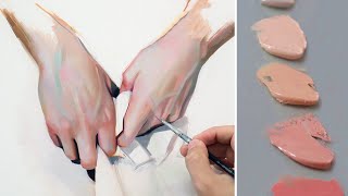 HOW I PAINT HANDS || The Mind of an Artist #10