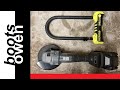 Oxford Shackle 14 mm U lock  Vs bolt cutters and battery angle grinder: who will win?