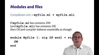 Compilation Units | OCaml Programming | Chapter 5 Video 13