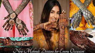 New year special mehndi design / New Year Special Mehndi Design 2024 / New Year Mehndi Design