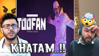 REACTION ON Toofan - Disstrack ( Reply To Carry Minati ) | Thara Bhai Joginder | New Song 2022