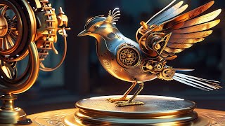 Crafting the Ultimate Steampunk Bird with Clockwork Precision | AI Shorts Film