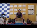 森田俊介　デッドリフト　２００ｋｇ　失敗