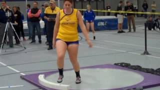 UWSP Throws WIAC Tri Shot Put 1-21-17