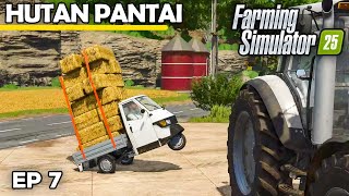 PLANNING A YARD EXPANSION | Farming Simulator 25 - Hutan Pantai | Episode 7