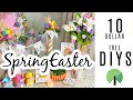 🌿10 DIYS EASTER SPRING DOLLAR TREE DECOR CRAFTS 🌿 