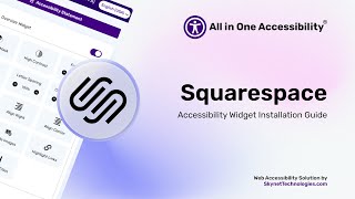 How to enable ADA, WCAG 2.1, Section 508 accessibility on Squarespace website?
