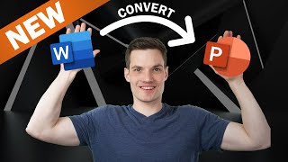 🆕 How to Convert Word doc into PowerPoint