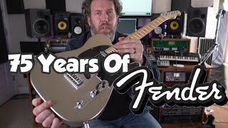 NEW - Fender 75th Anniversary Telecaster - Diamond Anniversary - 2021