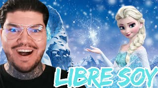 ESPAÑOL reacciona al DOBLAJE LATINO de ❄️FROZEN: ¡LET IT GO!❄️