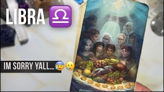 LIBRA ♎️ THE DESTRUCTION 🌋🔥 A LIVING SITUATION DRASTICALLY CHANGES….