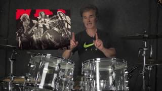 Joey Kramer's Aerosmith Fibes Drum Set | Donn's Drum Vault