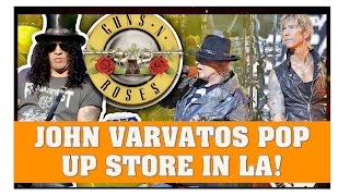 Guns N' Roses News  Pop Up John Varvatos Store Ahead of LA Concert