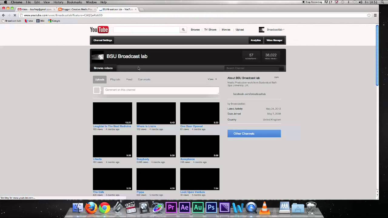 Using Blogger Youtube