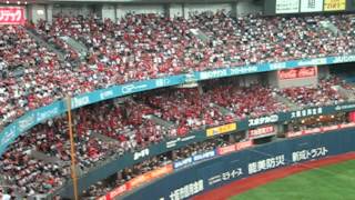 2012年7月10日京セラドーム　巨人VS広島