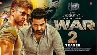 War 2 Movie | Official Trailer | Hrithik Roshan | Jr. NTR