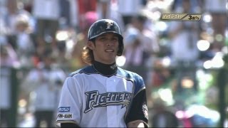 2012.08.21 F13-3Bs 5回に11得点！爆発ハム打線、旭川では5連勝