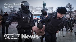 Inside Russia's Crackdown on Protesters | Developing News