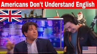 American Reacts Americans Don't Understand English | The Jonathan Ross Show