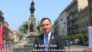 Andrzej DUDA - kandydat PiS do Europarlamentu