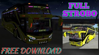  Download  Mod  Bussid Bus Hd Full  Strobo  livery truck anti  