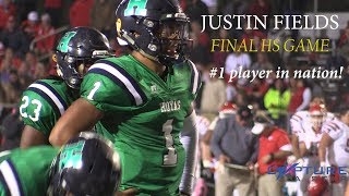 Justin Fields FINAL High School Football Highlights