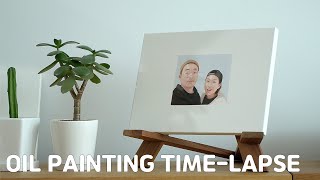 [김쎌일기] 유화 그리기, OIL PAINTING TIME-LAPSE \u0026 REAL-TIME VIDEO 4K