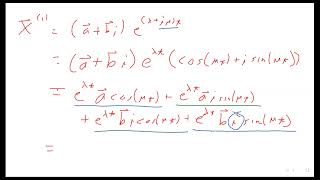Math 261 - 7.6 - Complex Eigenvalues