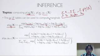 Neural networks [3.5] : Conditional random fields - computing marginals