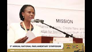 DAY 3 of 3rd Annual National Parliamentary Symposium.