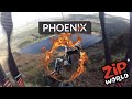 Phoenix, The World's Fastest Seated Zip Line at Zipworld Tower (POV)