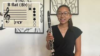 How to Play Low and Middle Bb - Clarinet with Irene