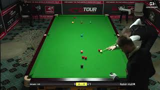 European Snooker Championships - Men Last 32: Antoni Kowalski vs Robin Hull