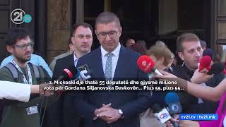 Mickoski pret 61 mandate / Kovaçevski: VMRO-DPMNE nuk guxon të ketë fuqi absolute