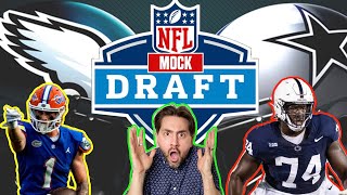 2024 NFL Mock Draft| EAGLES & COWBOYS 7 Round Mock Draft