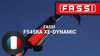 Grue F545RA: légère, performante aux dimensions compactes