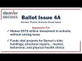 ballot issue 4a denver public schools bond issue