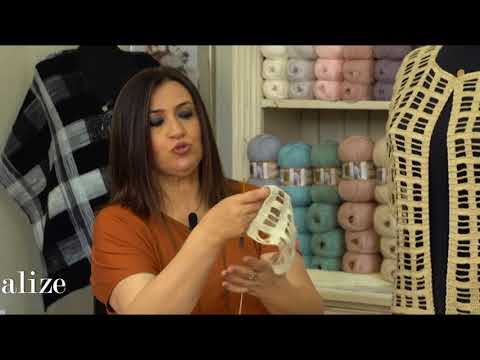 Alize Diva ile Mevsimlik Hırka Yapımı Making Seasonal Cardigan with Alize Diva Alize Diva ile Mevsimlik Hırka Yapımı Making Seasonal Cardigan with Alize Diva