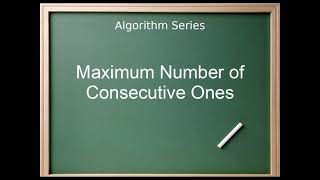 Maximum Consecutive Ones Solution in Python | Leetcode 485