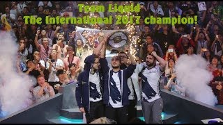 #TI7 Grand Final 🏆 Team Liquid champion #International 2017! Winning moment #ti2017 #ti champions