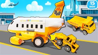 Video Mainan untuk Anak. Mobil Penolong di Bandara. Game Mobil untuk Anak