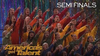 Voices of Hope Children's Choir Children Sing Defying Gravity   America's Got Talent 2018